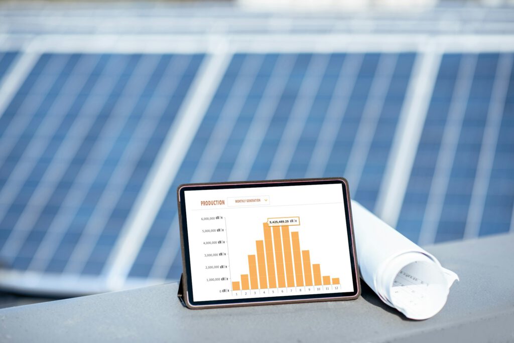 Fernüberwachung einer Solaranlage